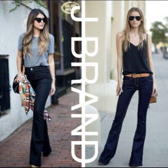 ✨ J Brand 818 Classic Slim Fit Bootleg Dark Vintage✨ - Picture 1 of 7